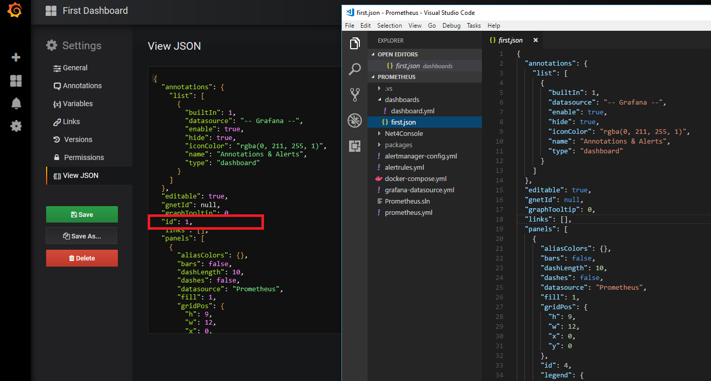 grafana-json